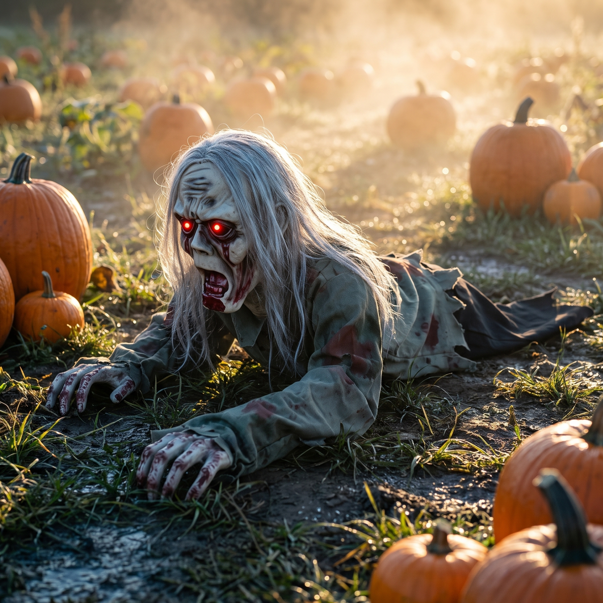 Halloween Crawling Zombie