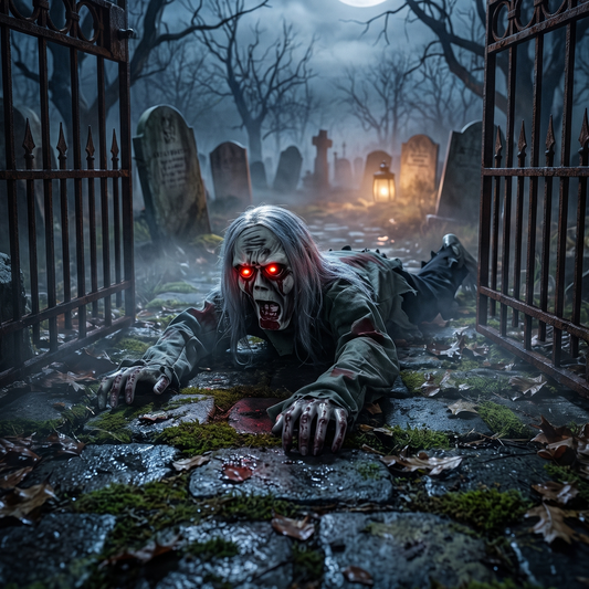 Halloween Crawling Zombie