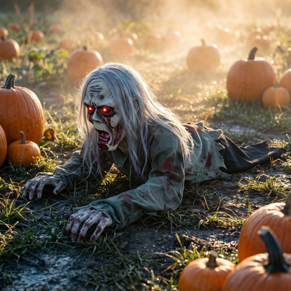 Halloween Crawling Zombie